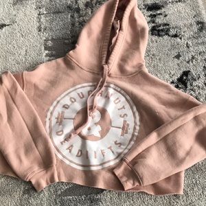 Doughnuts & Deadlifts Crop hoodie